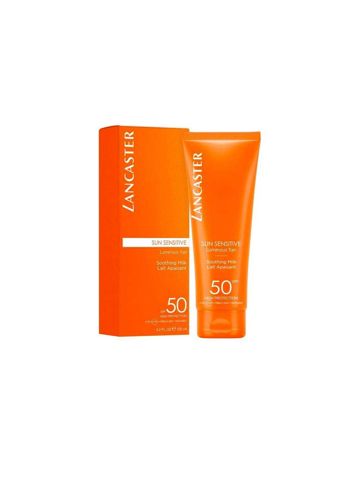 Lancaste Sun Sensitive Luminous Tan Soothing Milk SPF 50