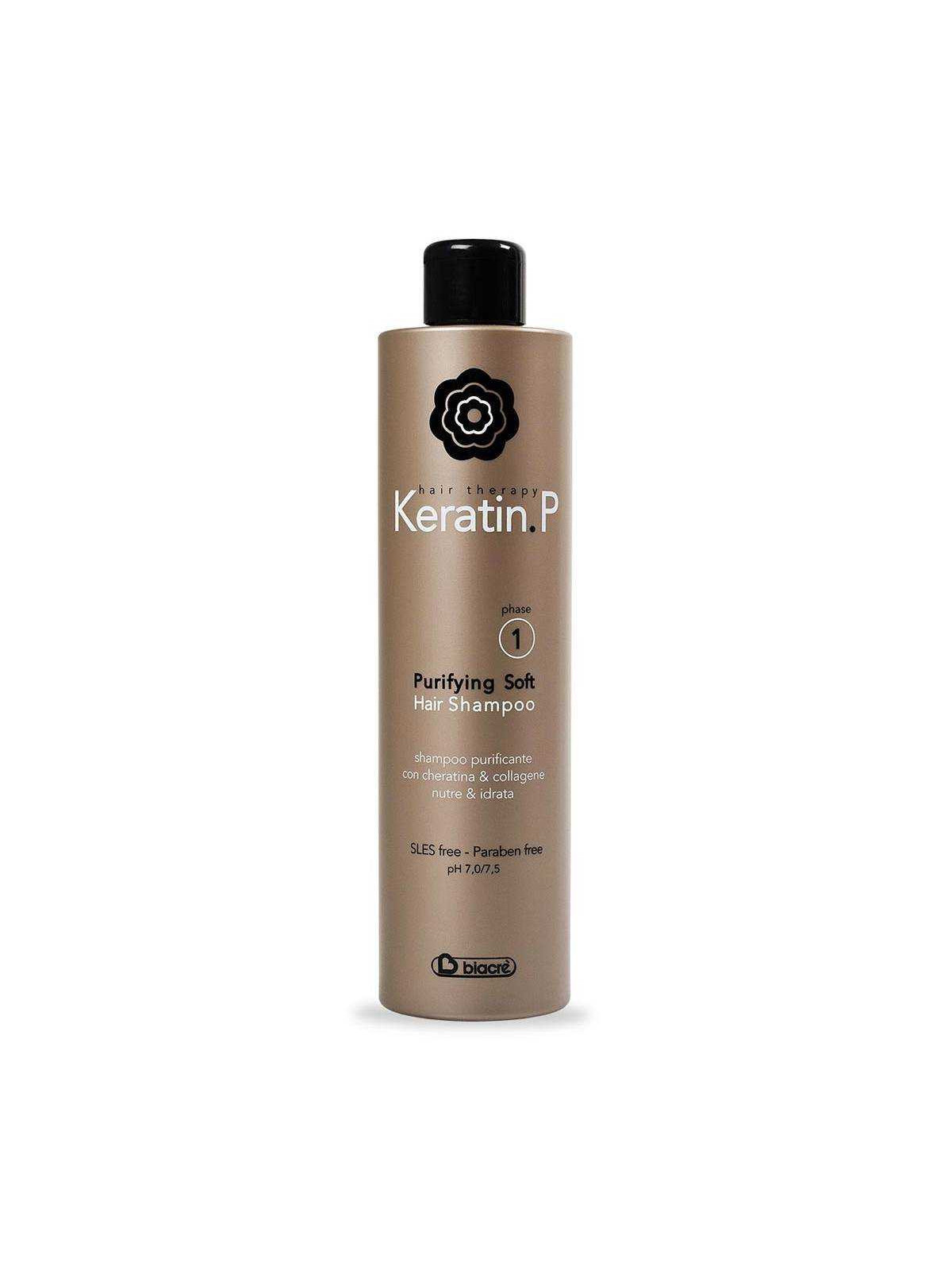 Biacre Keratin.P Purifing Hair Shampoo (Fase 1) 500ml