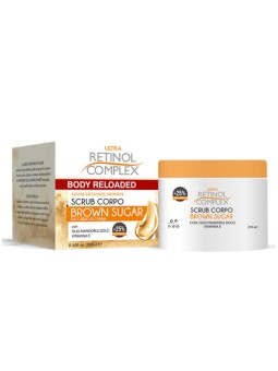 Retinol Complex Body Reloaded Scrub Corpo Brown Sugar [category] DB Cosmetica