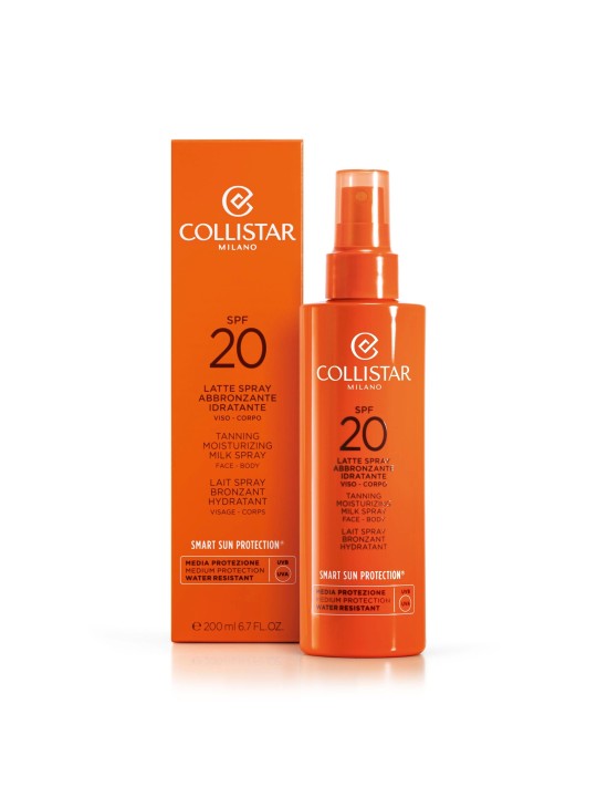 Collistar Latte Spray Abbronzante Idratante Viso Corpo SPF20 - 2