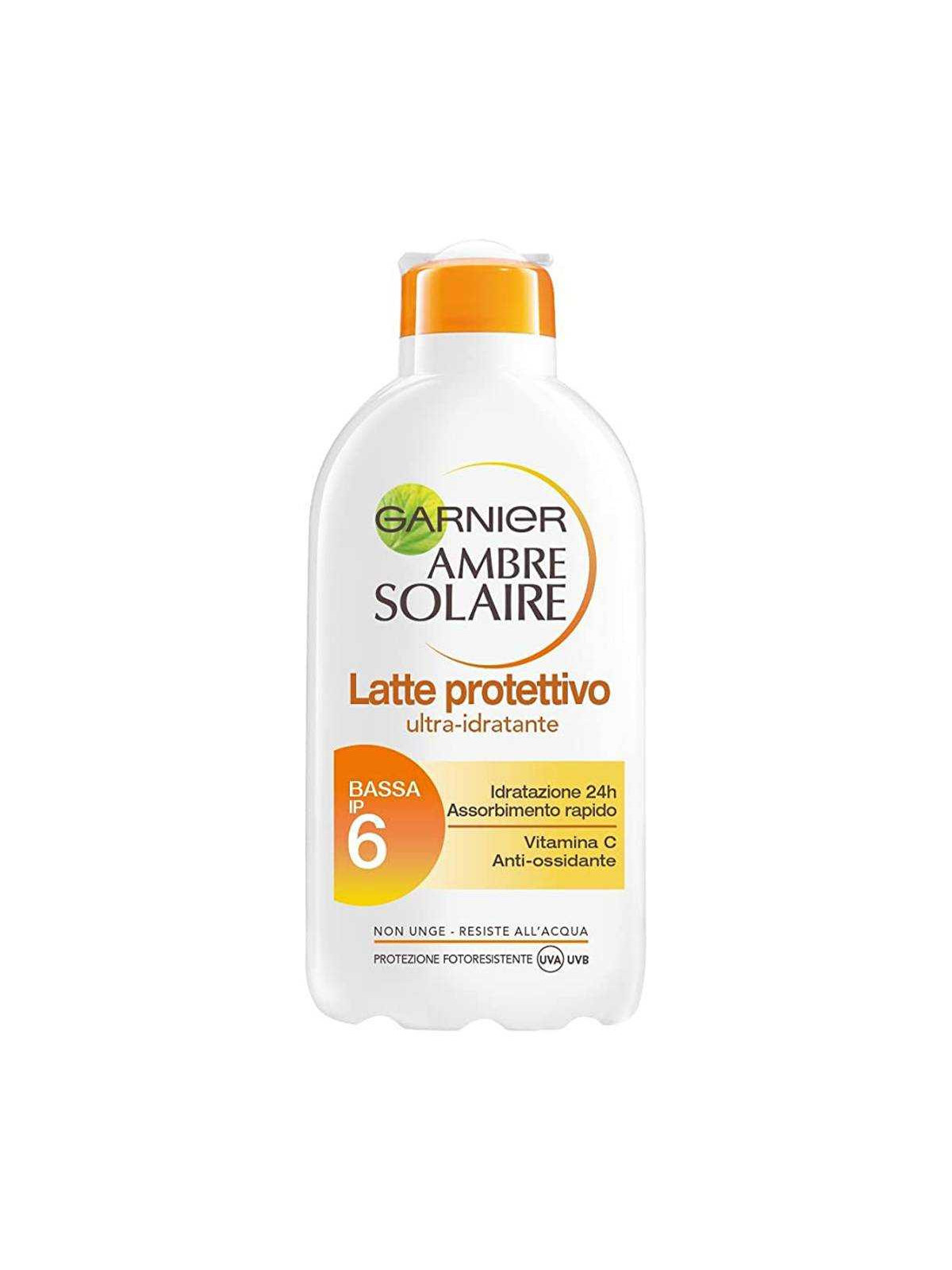 Garnier Ambre Solaire Latte Protettivo Ultra Idratante SPF 6