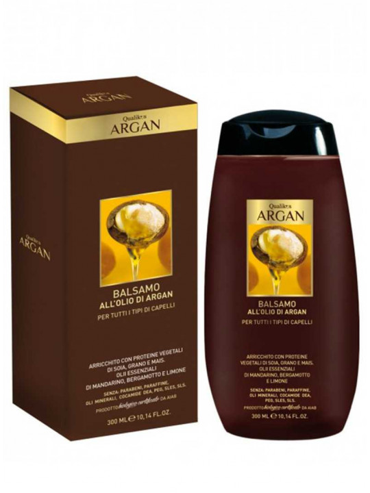 Qualikos Bio Argan Balsamo Per Tutti I Tipi di Capelli 300ml