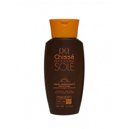 Chissà Sun Care Crema Abbronzante Protettiva SPF 50 [category] DB Cosmetica