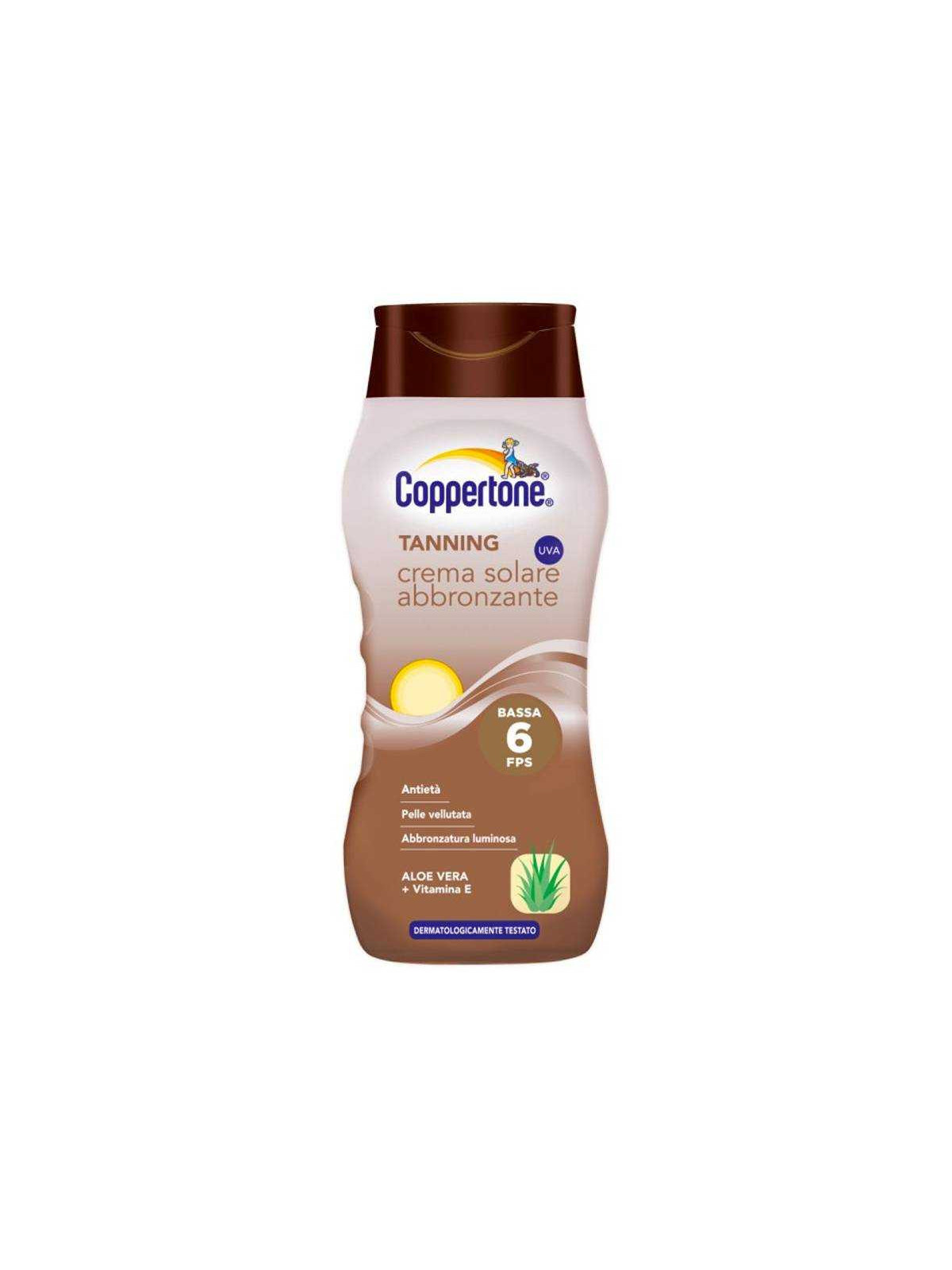 Coppertone Tanning SPF 6 [category] DB Cosmetica